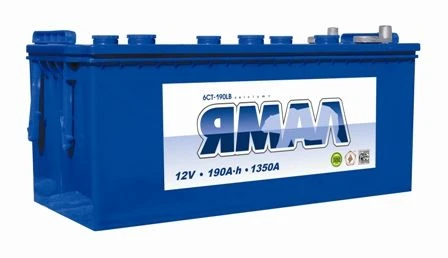 بطارية رصاصية لبدء محركات الاحتراق الداخلي 12 فولت 6ST-190 LB يامال