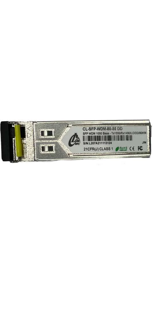 جهاز الإرسال CL-SFP-WDM-80-55 DD (TX1550/RX1490)