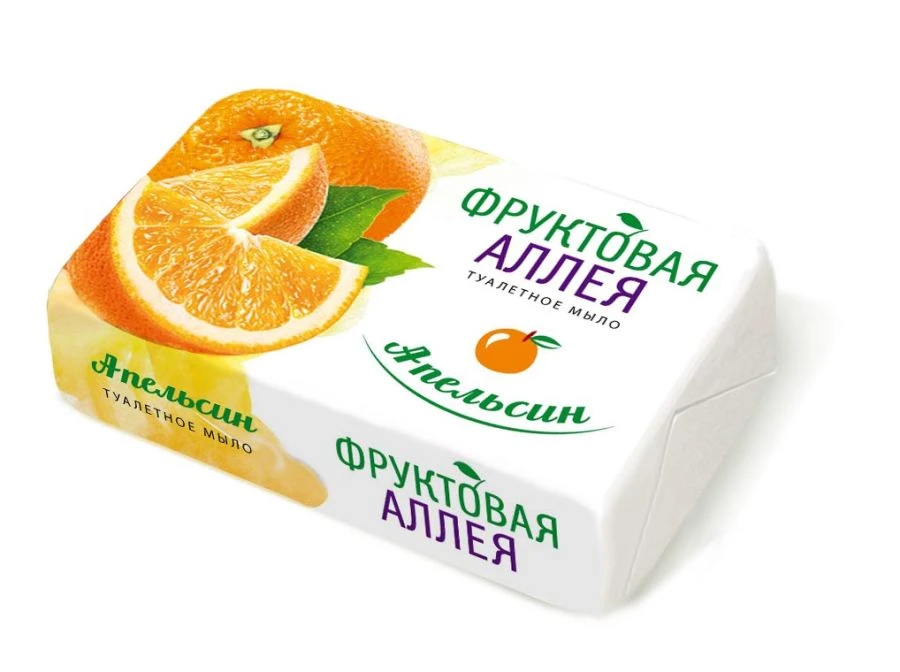 Solid Toilet Soap "Fruit Lane Orange