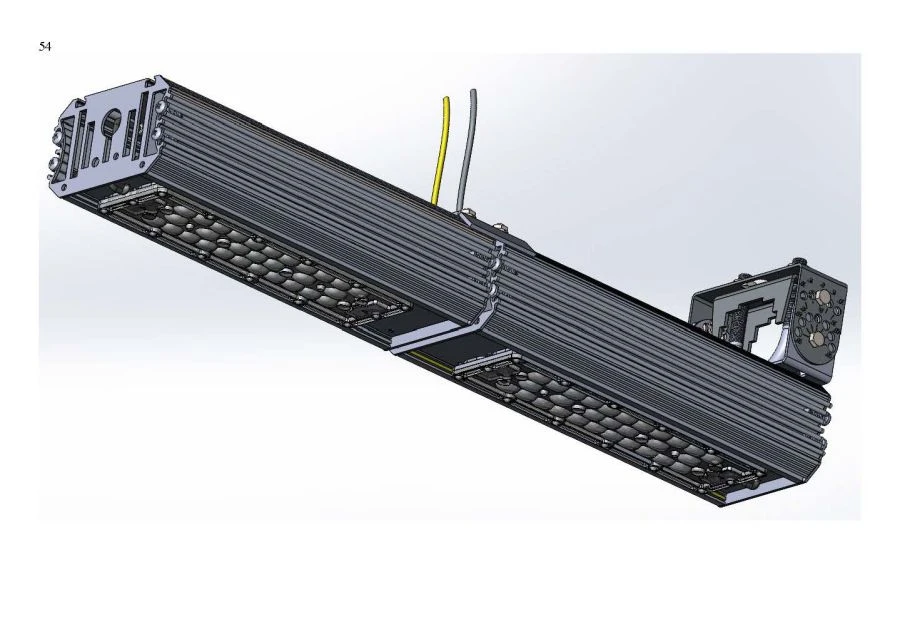 مصباح LED بتصميم صناعي "MTM IoT" سلسلة كويبك 100 وحدتين توصيل 180 درجة