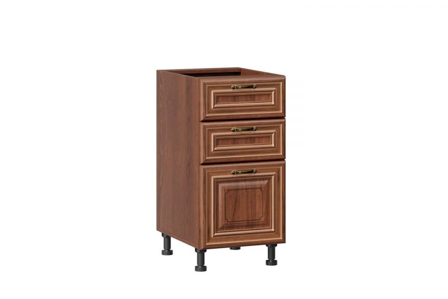 واجهة كلاسيك ذات 3 أدراج كانتري LD 245070.000 بلون نوك تافولات
