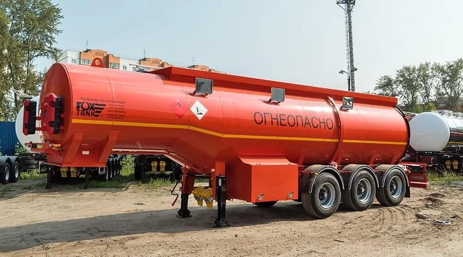 FOX TANK PPC 966611 Semi-Trailer Tank for Hazardous Cargo Transport