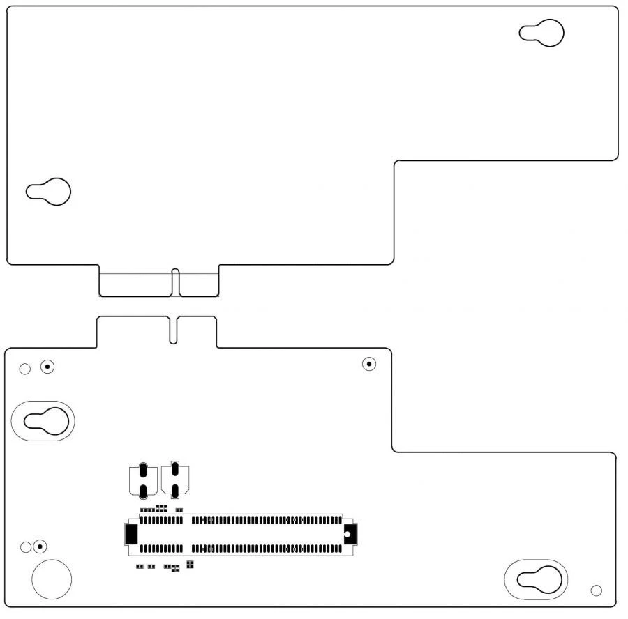 وحدة توسيع PCIe x8 - YADRВ.469555.053