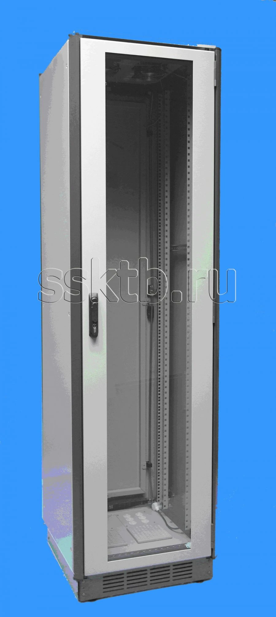 خزانة الاتصالات 19 "، 42U، IP54 600x800x2000 مع الملحقات SHK-6820C
