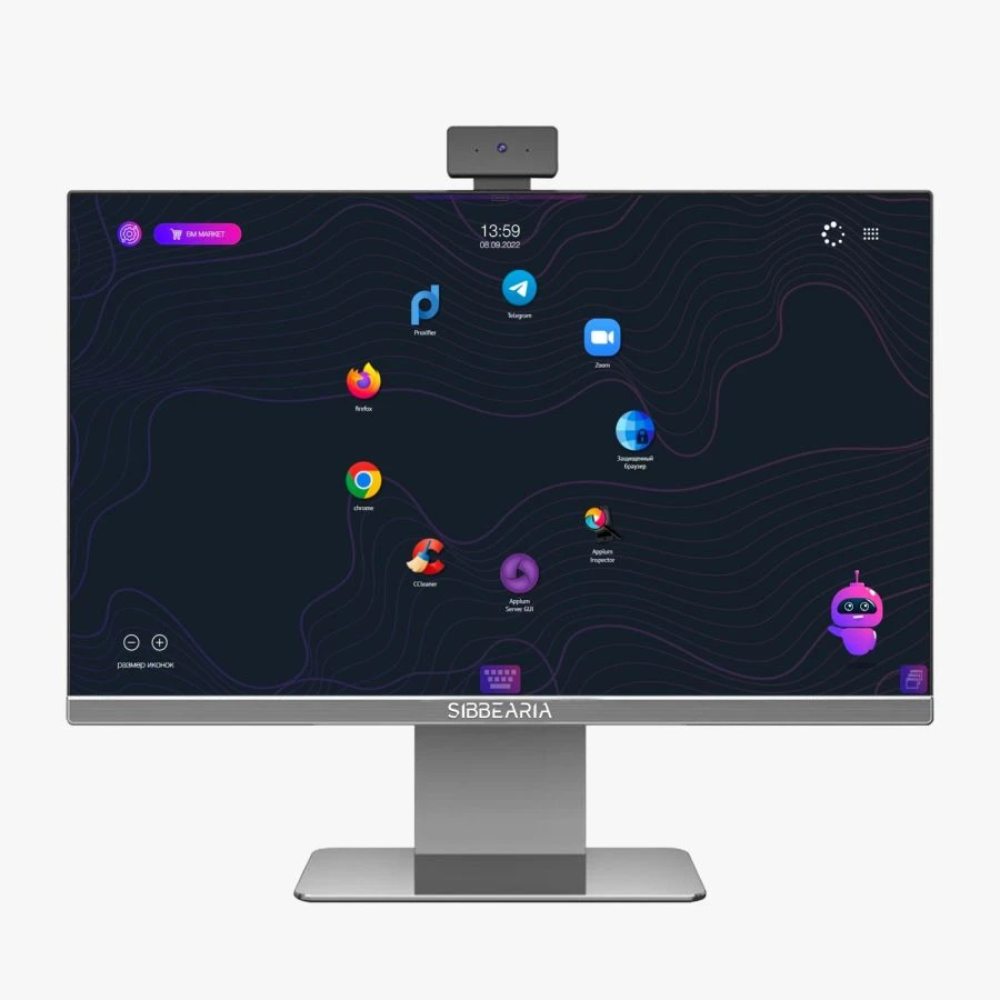 مونوبلوك "Sibbearia" 23.8 لإدارة البيانات بكفاءة