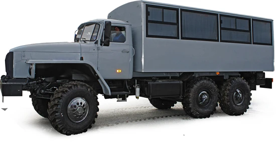 Specialized Passenger Transport Vehicle SPTS Ural 32551-75 with Cabin Type "4320