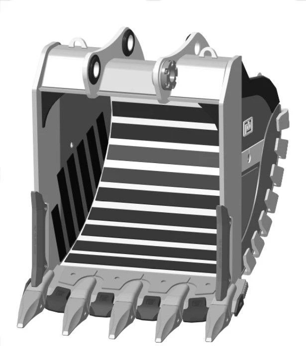 دلو صخري معزز للغاية 6.7م³ RDX-123.235d-XS115