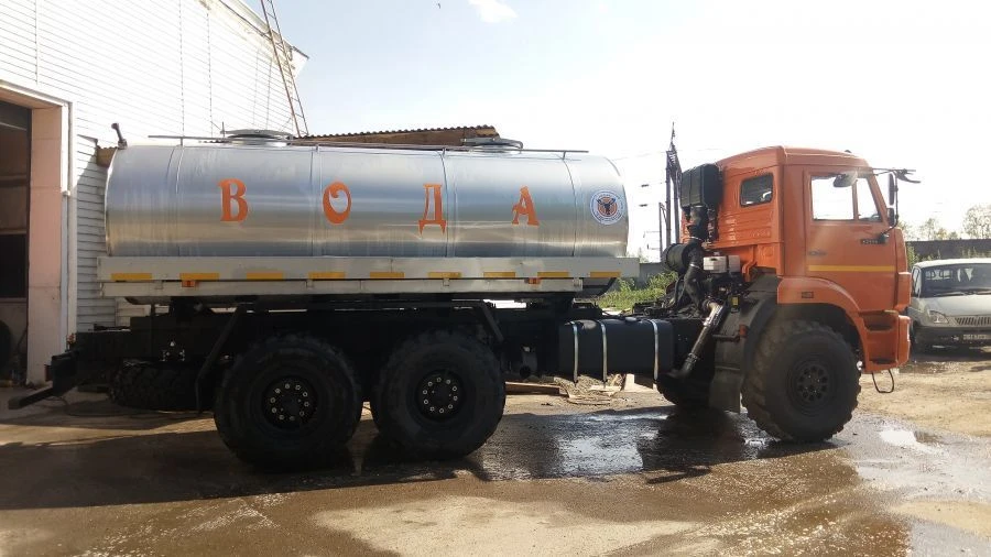 Tank Truck for Water and Food Liquids - Model AKC 71887 on KAMAZ 43118-A5 Chassis