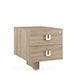 Wall-Mounted Cabinet with 2 Drawers Solid