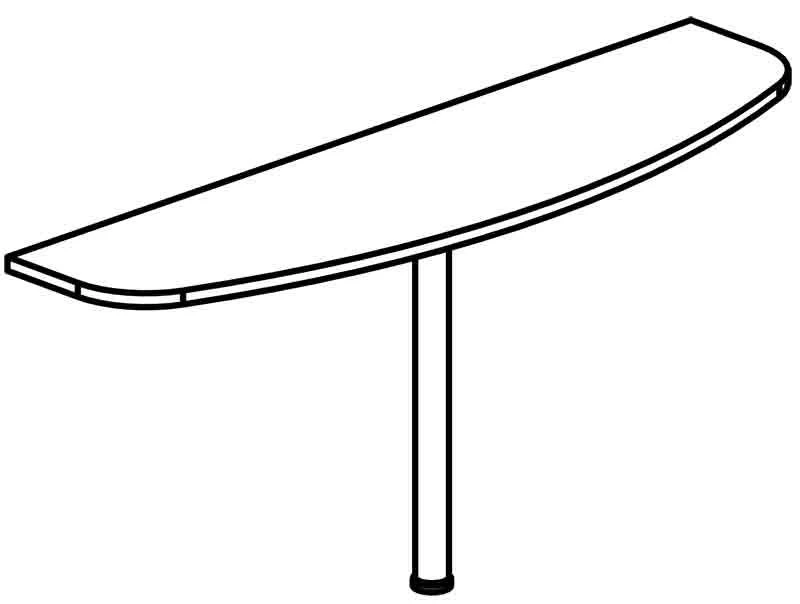 Briefing Extension with Metal Support 8838 "Galant