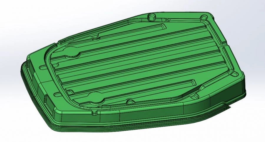 Roof Screen for Tractor Cabin - PD 2375.67.03.004-02