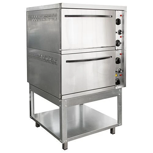 Double Section Convection Oven SHEZP-2, Stainless Steel, 840x840x1500mm