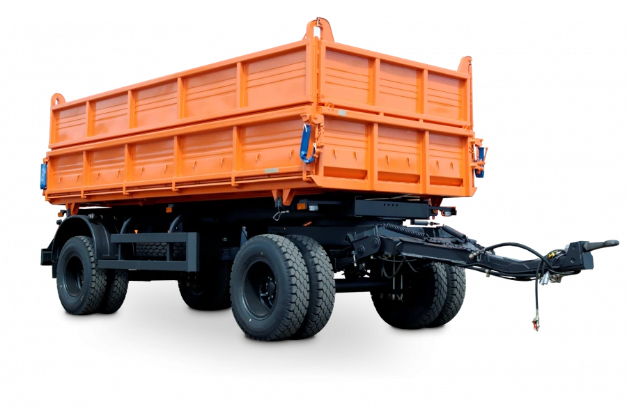 مقطورة تفريغ NEFAZ-8560 مع مجمعات المحاور NEFAZ