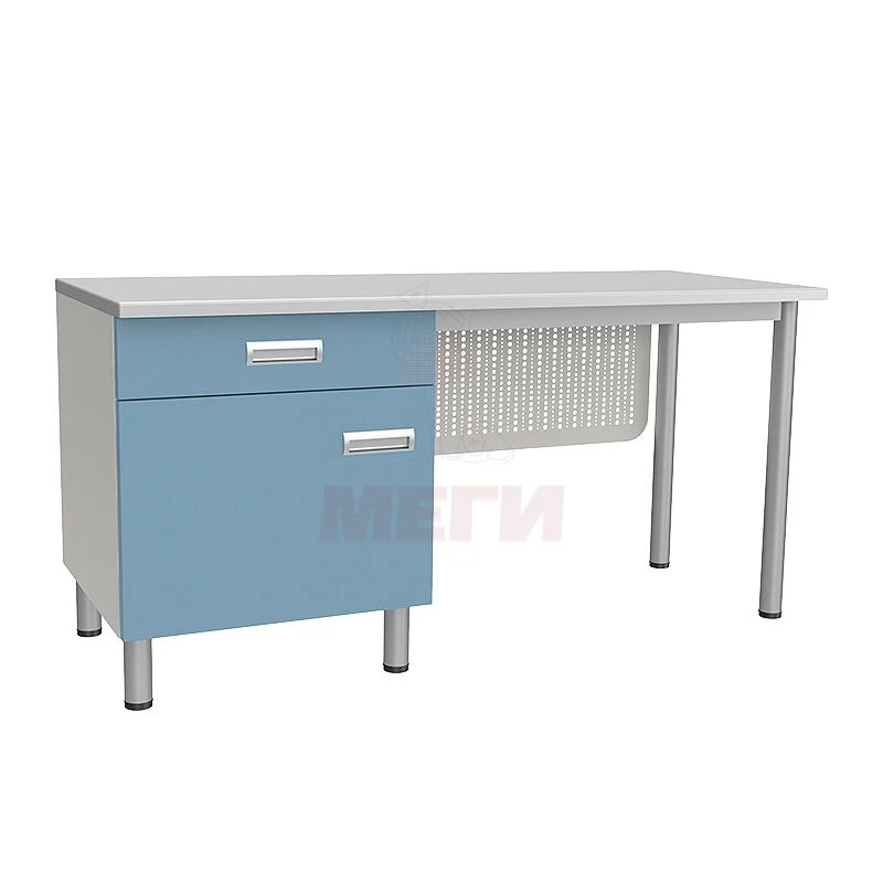 طاولة مختبرية مع خزانة ودرج SL-05-MSK (SL-05-103)