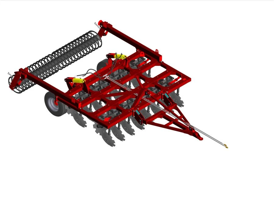 محراث قرصي BD-3.2x4P لمعالجة التربة
