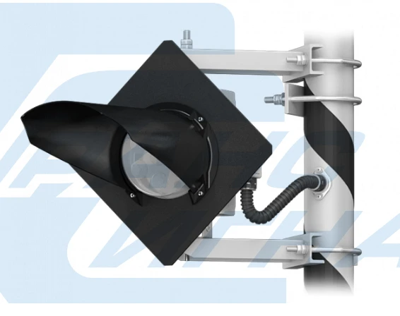 Red LED Signal Head for Railway Crossing NCMR.676636.047 TU