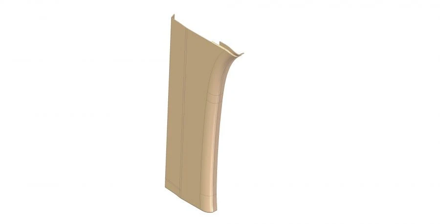 Front Internal Middle Partition Panel for LIAS Driver Compartment 529222-7802221