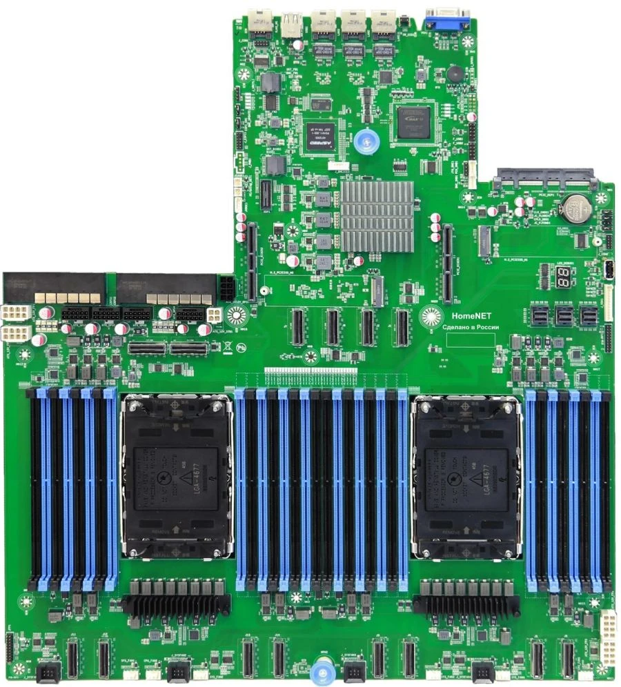 لوحة أم خادم HN-DP1000T-C LGA4677 لمعالجات إنتل زيون