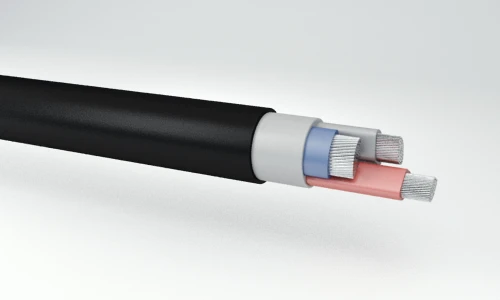 كابلات الطاقة المقاومة للاشتعال ذات الدخان المنخفض، نواة ألمنيوم، عزل PVC