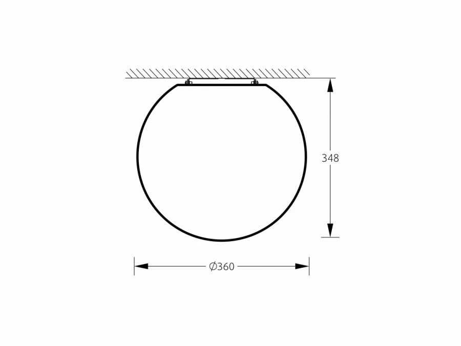 ضوء على شكل كرة SPHERE_S (PRO LED) 35 IP40 4000K