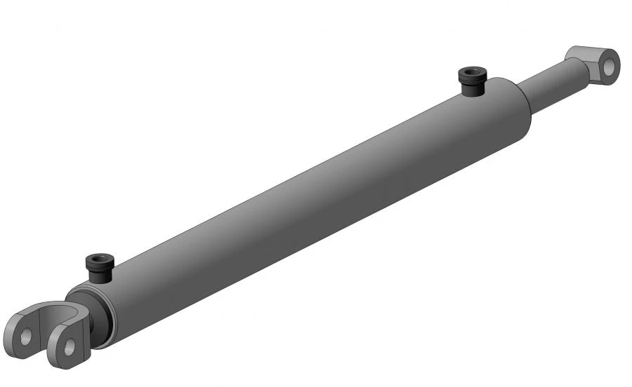 Hydraulic Cylinder for Pushing and Pulling, EDCG 50.30x510.800VP