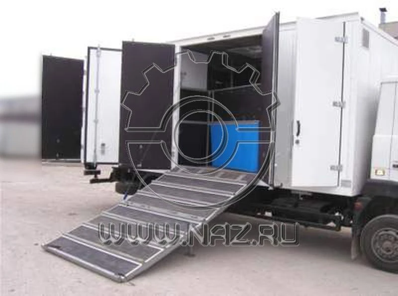 شاحنة ديزل لنقل الحيوانات 67062J على شاسيه كاما 43253/43255