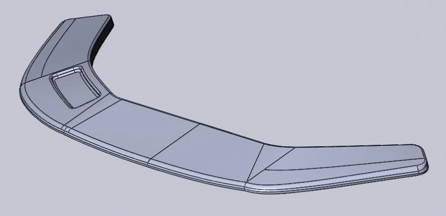 Fiberglass Canopy for Tram Cars 71-411.12.10.504