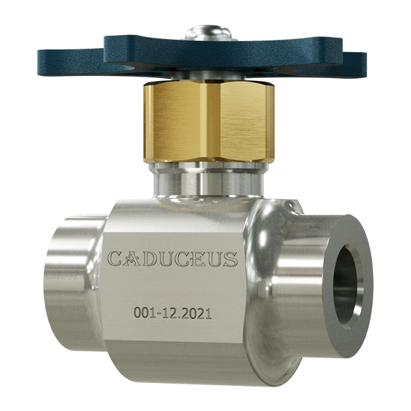 صمام إغلاق إبرة CADUCEUS