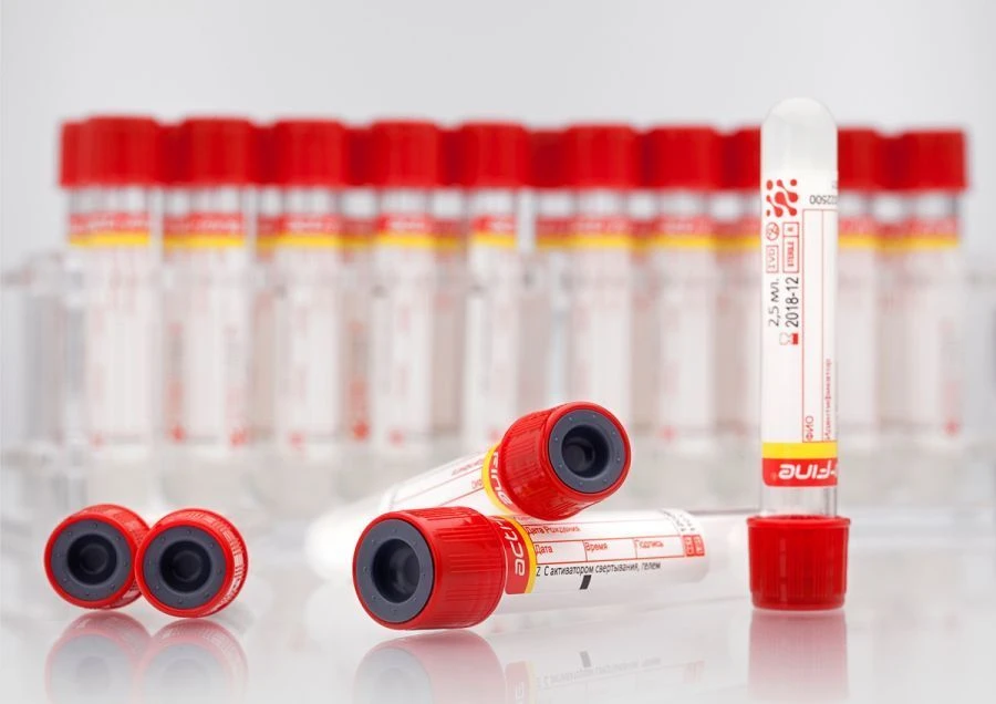 أنابيب جمع الدم بالفراغ Acti-Fine® مع منشط التخثر، 13x100 ملم، 3.5 مل