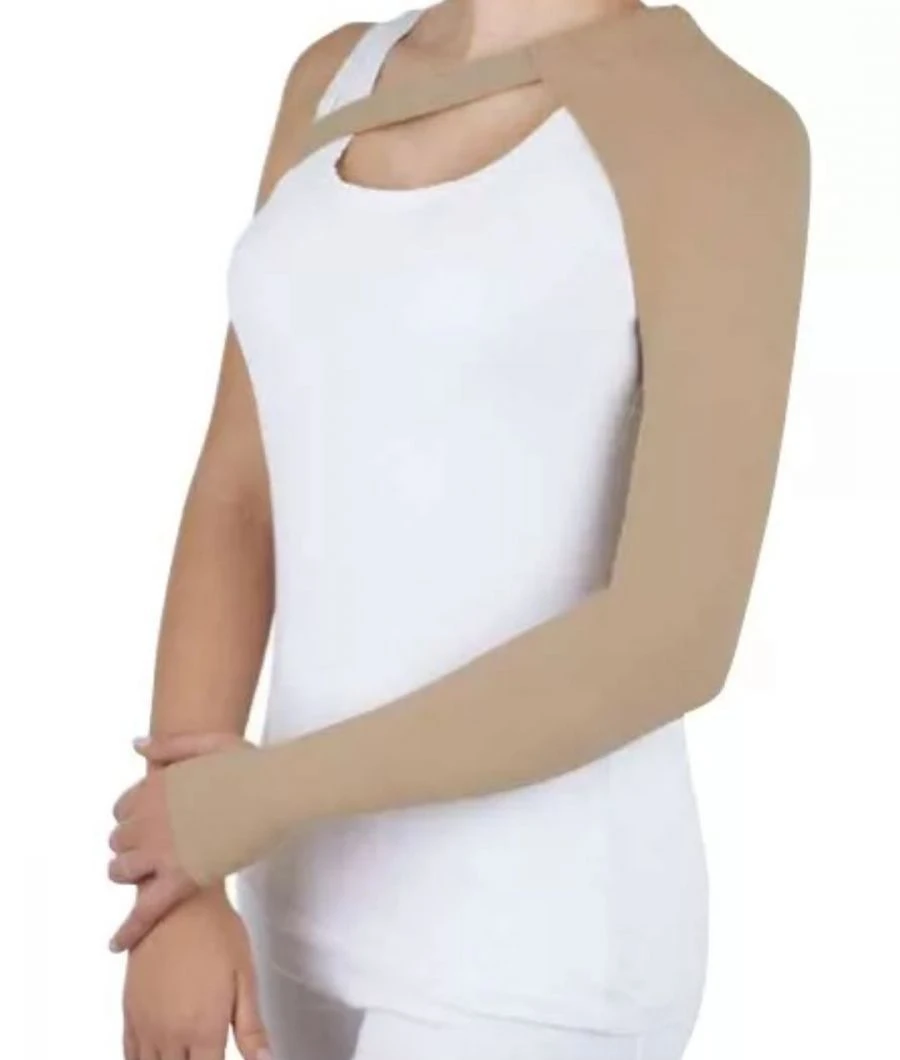 Orthopedic Bandage for Upper Limb Lymphovenous Drainage after Mastectomy