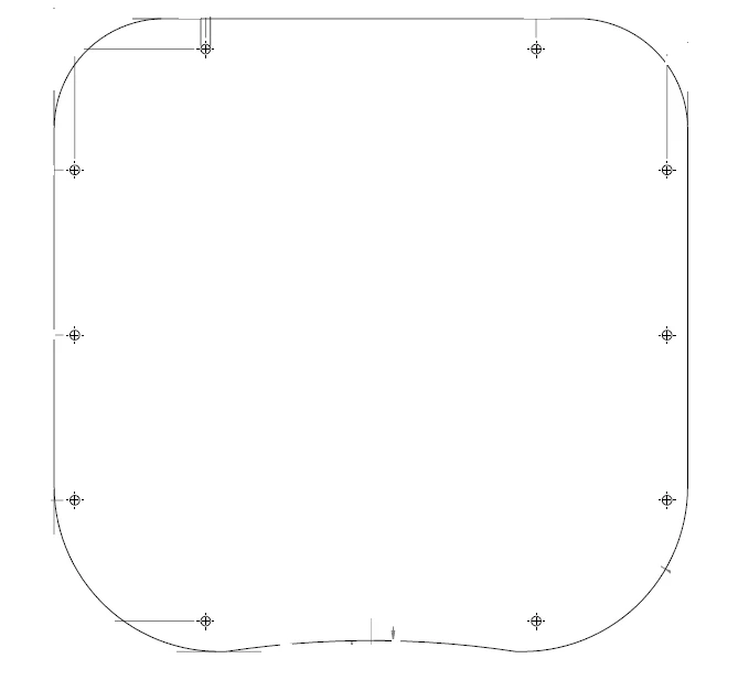 Ventilation Hole Cover for Wind Energy Generators Model 20-031088