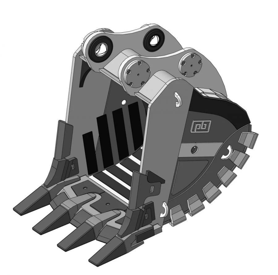 دلو صخري معزز للغاية RDX-83.20d-U60(4)NSF