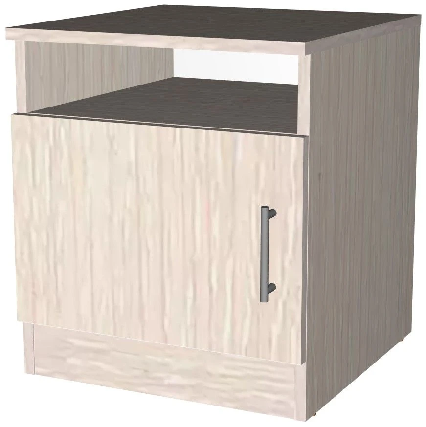 طاولة جانبية 400x400x600 مم، MDF 16 مم، بلوط أتلانتا