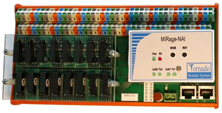 جهاز الإدخال التناظري مع 16 إشارة تيار قياسية، MIRage-NAI