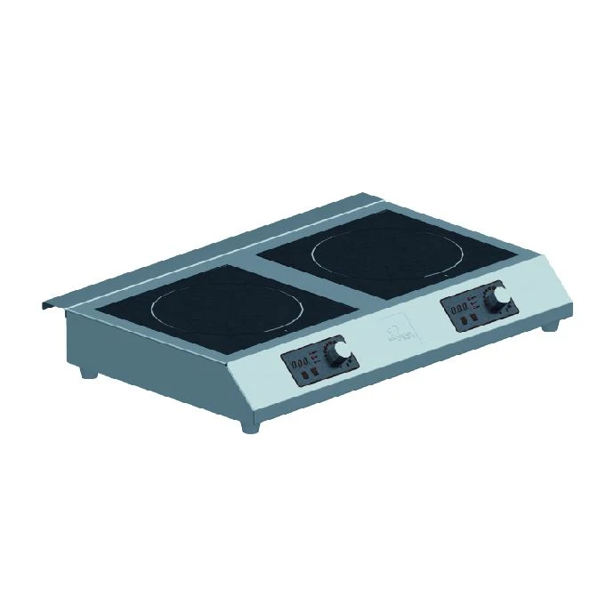 موقد كهربائي غير مباشر ذو شعلتين للطهي المتنوع MV PI-2G