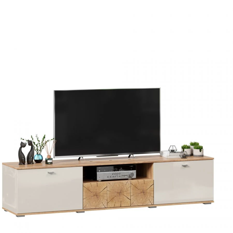 فيجي LD.659040.000 حامل تلفاز 2000 (بلوط ذهبي/أبيض)