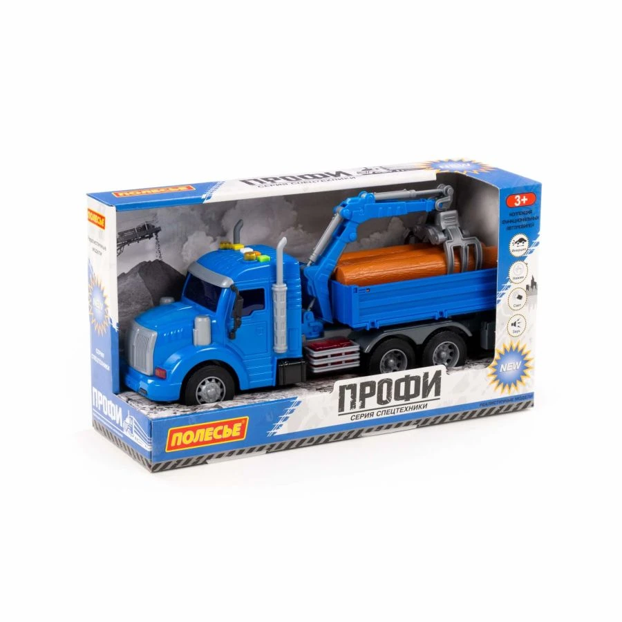 Inertial Toy Truck with Manipulator and Sound Features - Profi Model 96135