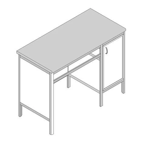 طاولة عمل طبية MA-1/2.1 للأطباء
