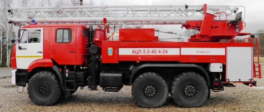 شاحنة إطفاء مزودة بسلم ACL 2.5-40-17 (43118) النوع 4344-A9