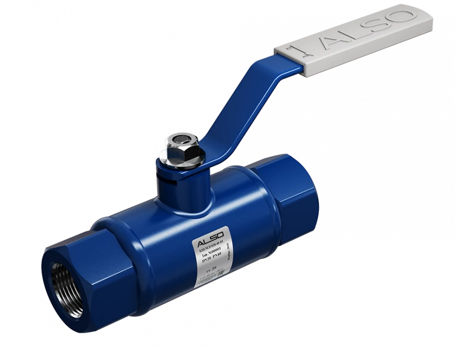 Full-Welded Steel Ball Valve ALSO Series RS DN15 PN40 09Г2С