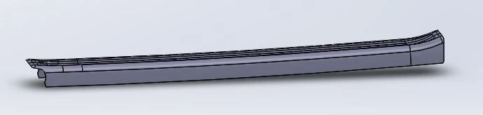 Left Middle Interior Column Trim 5299-400-5403122