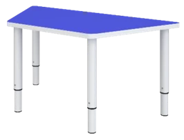 Adjustable Children's Table with Metal Frame MD 01.03.06.03 - 1-3