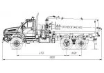 Oil Condensate Collection Vehicle AKN Model 66034S, 66034P-01