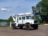 منصة العمل الجوية المدمجة AGP-20T GAZ-33088 مع كابينة تتسع لـ 5 أشخاص 19م 80/250/300كجم
