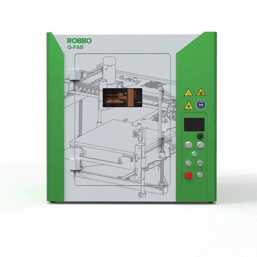 ماكينة CNC العالمية "ROBBO Q-Fab مركز بروتوتيب محمول