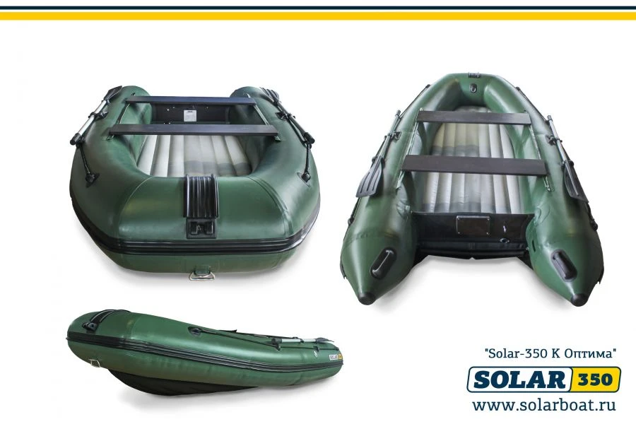 قارب مطاطي ذو محرك SOLAR-350 K (أوبتيما)