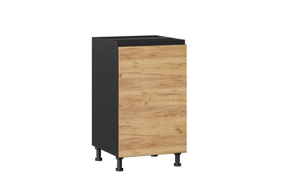 Kitchen Cabinet Front Panel 500 (Golden Oak/Black) - Sherwood LD.281630.000