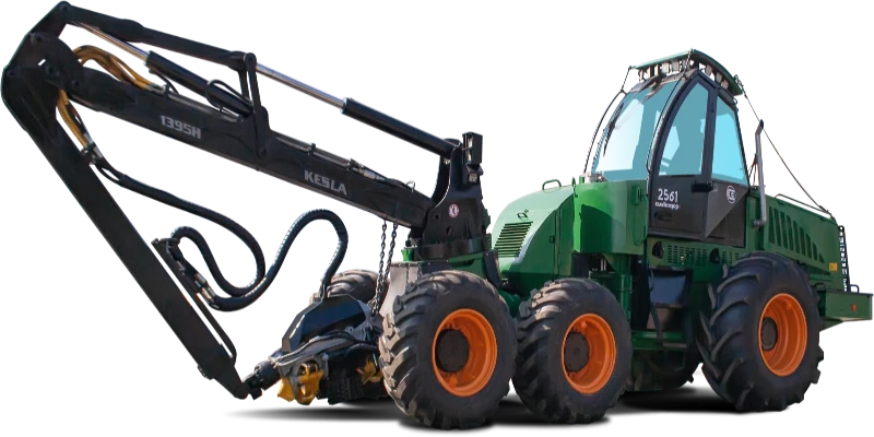 Harvester for Tree Felling and Branch Trimming Amkodor 2561