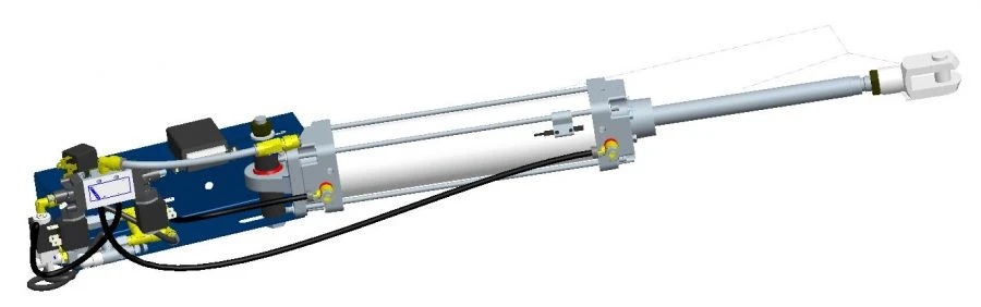 Pneumatic Door Actuator for Vehicles 40N1R63/210T1B001