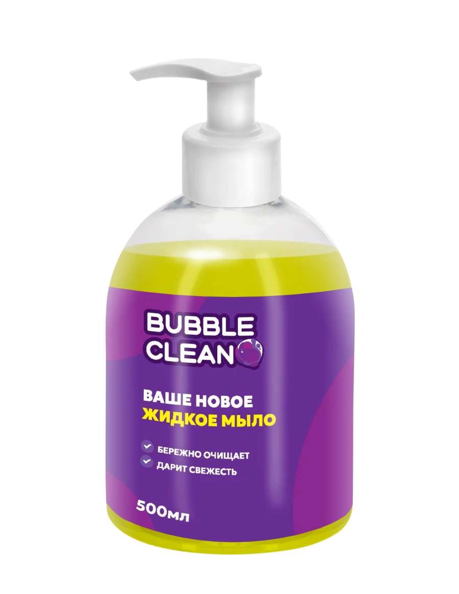 Gentle Bubble Soap Clean Liquid Soap 500ml
